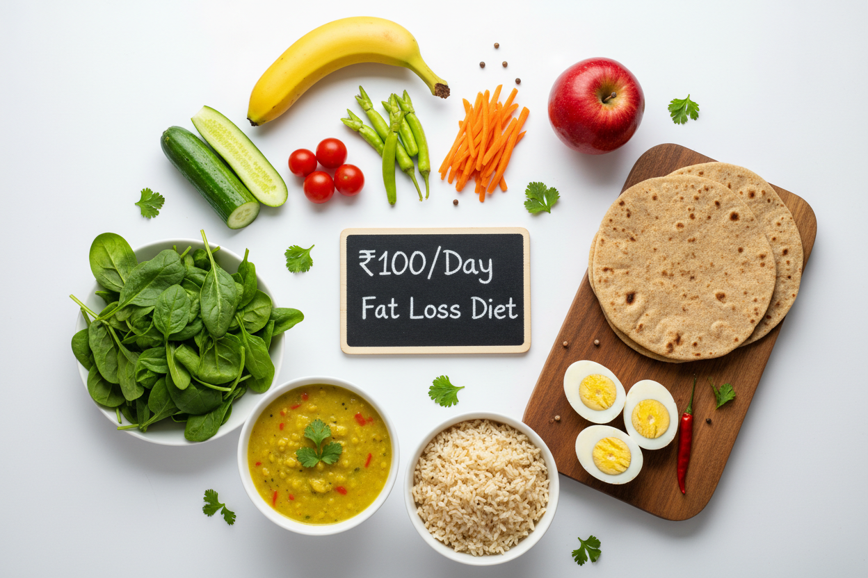 ₹100/Day Budget Fat Loss Diet