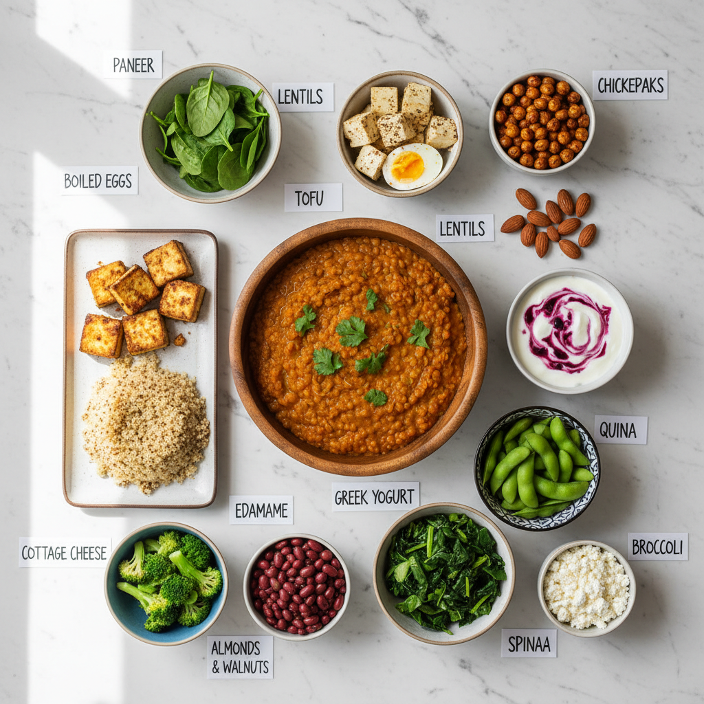 High-Protein Vegetarian Diet Plan