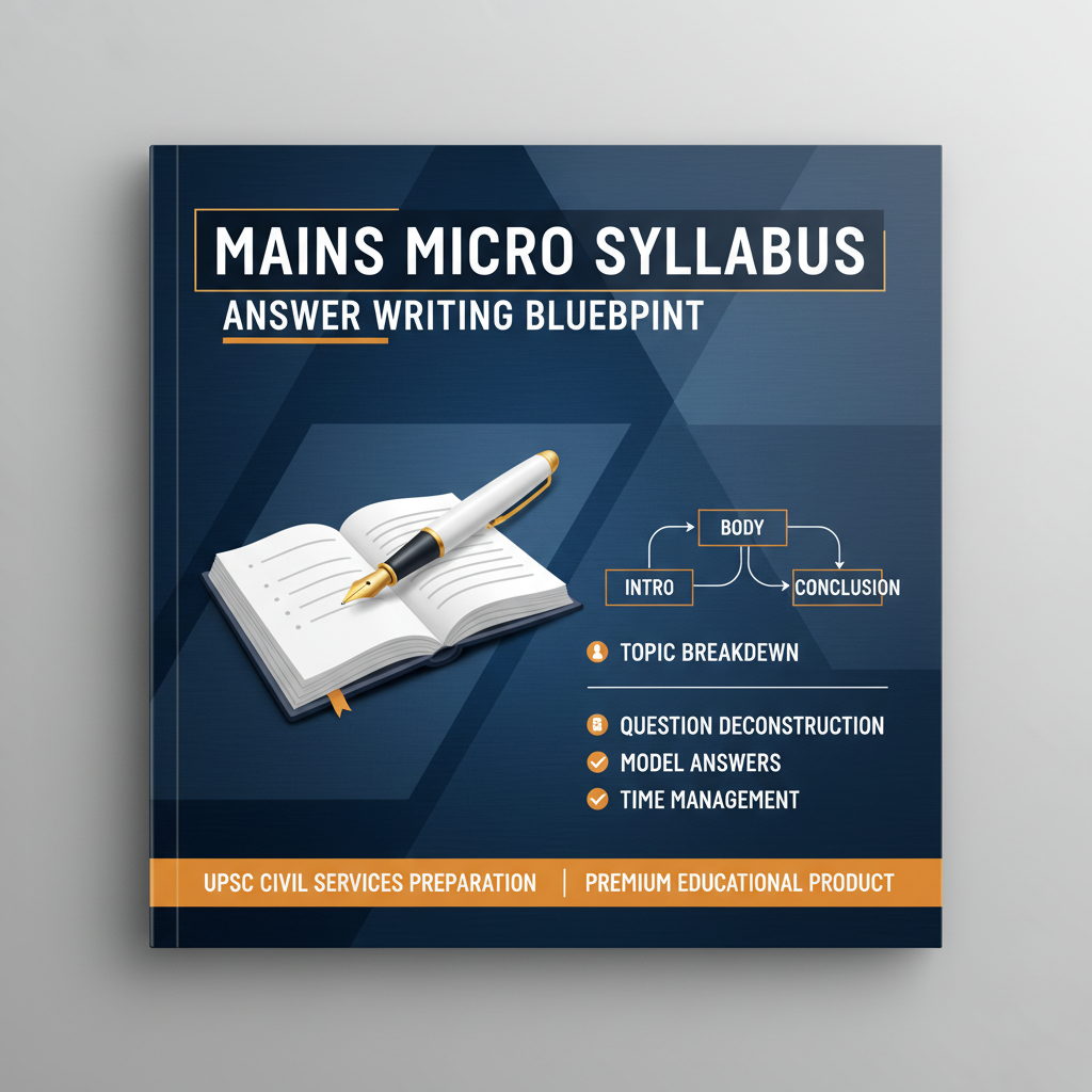 Mains Micro Syllabus (Answer Writing Blueprint)