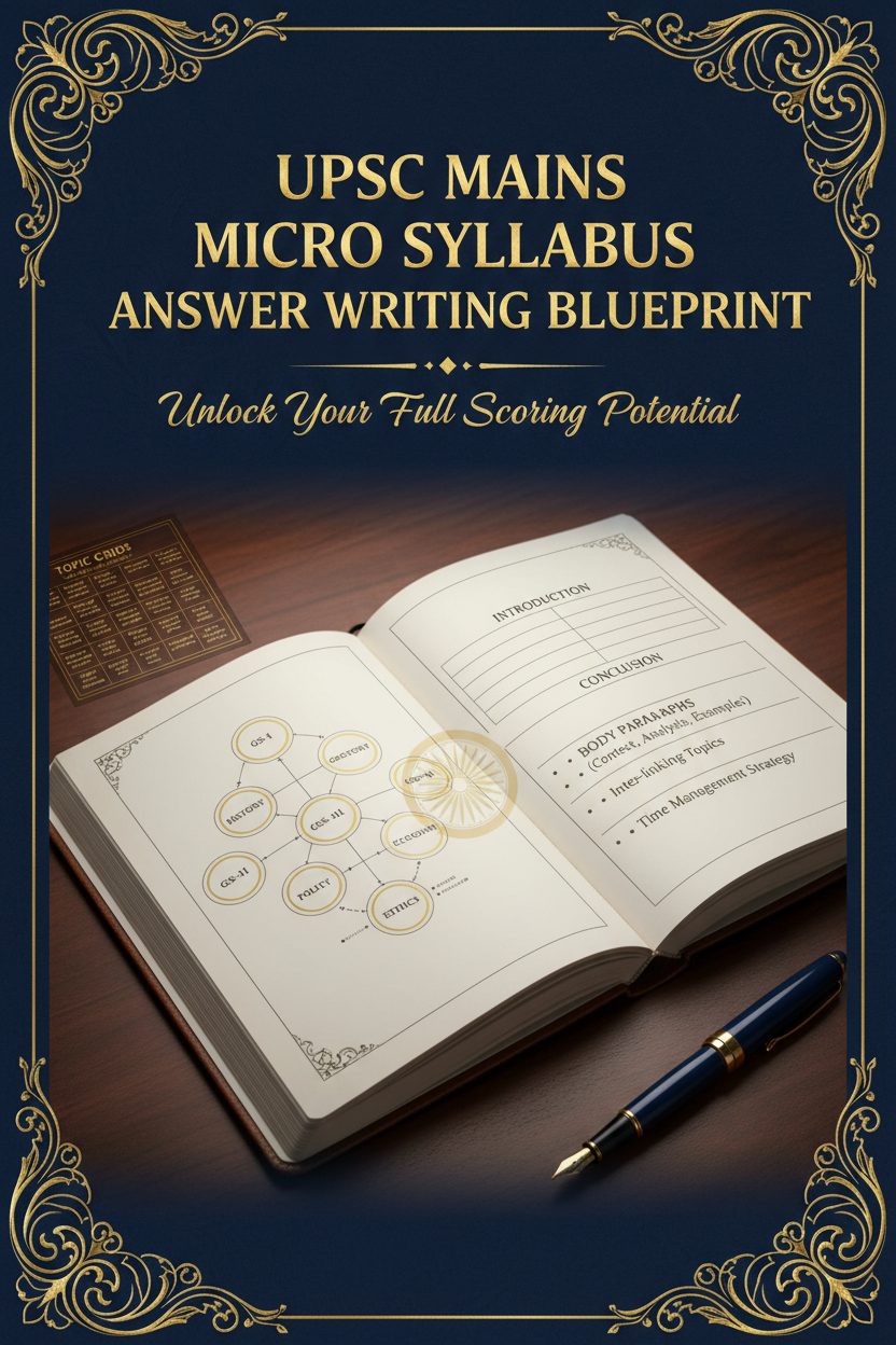 Mains Micro Syllabus (Answer Writing Blueprint)